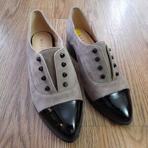 Sacha London Shoes MISMATCHED Size 7 & 8 Suede Patent Leather